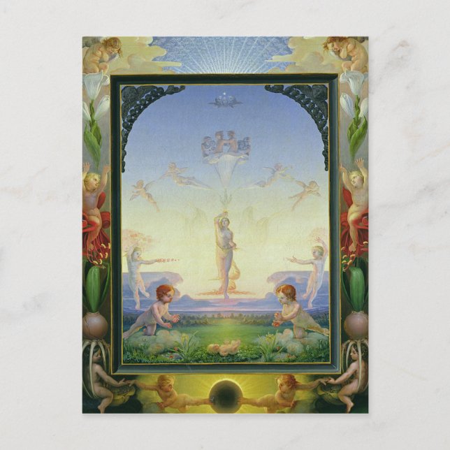 Morgen, 1808 postkarte (Vorderseite)