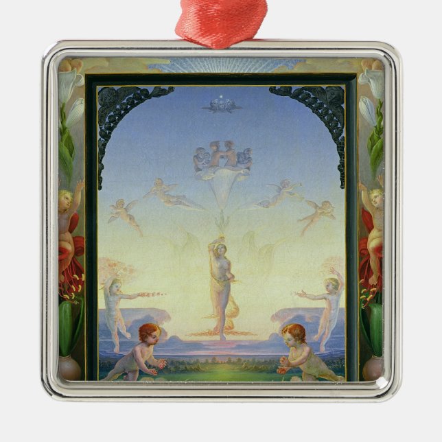 Morgen, 1808 silbernes ornament (Vorne)