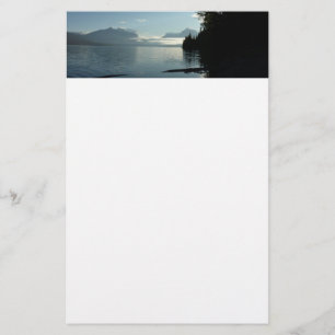 Morgen am Lake McDonald im Glacier-Nationalpark Briefpapier