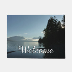 Morgen am Lake McDonald im Glacier-Nationalpark Fußmatte