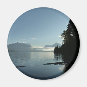 Morgen am McDonald-See im Glacier-Nationalpark Magnet