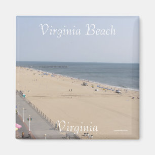 Morgen am Strand Magnet