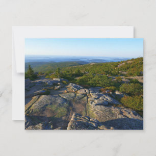 Morgen auf dem Cadillac Mountain in Acadia