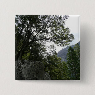 Morgen auf dem Weg zu den Vernal Falls im Yosemite Button