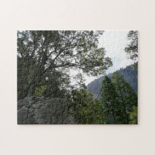 Morgen auf dem Weg zu den Vernal Falls im Yosemite Puzzle