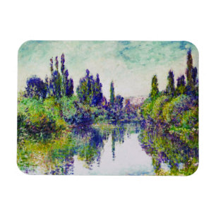 Morgen auf der Seine, nahe Vetheuil Claude Monet Magnet