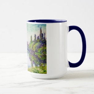 Morgen auf der Seine, nahe Vetheuil Claude Monet Tasse