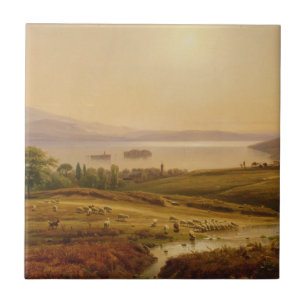 Morgen auf Lago Maggiore Fliese