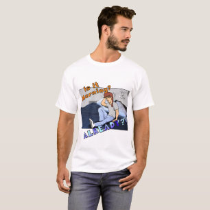 "Morgen, bereits?!" Schläfriger Kevin-T - Shirt