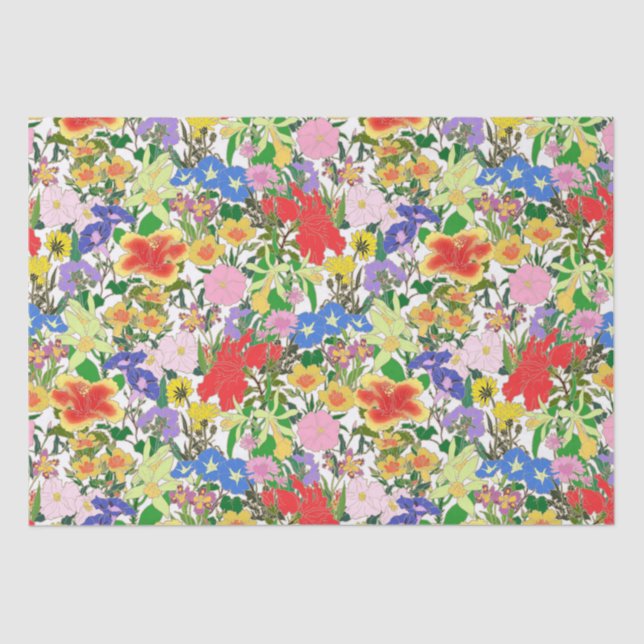 Morgen-Blüte Seidenpapier (Vorderseite)
