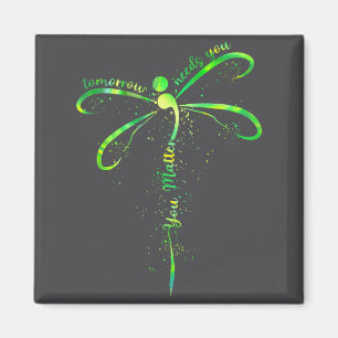 Morgen braucht dich Psychische Gesundheitsaufkläru Magnet