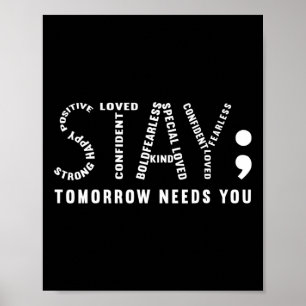 Morgen braucht Suizidverhütung V2 Poster