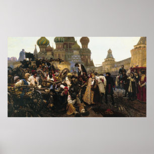 Morgen der Hinrichtung von Streltsy durch Wassily Poster