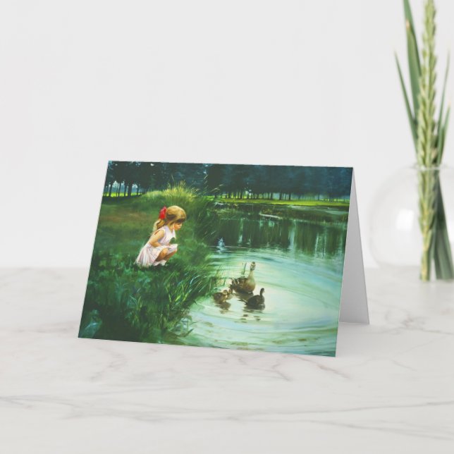 Morgen-Entdeckung Karte (Vorderseite)