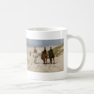 Morgen-Fahrt auf den Strand - Anton-Malvenfarbe Tasse