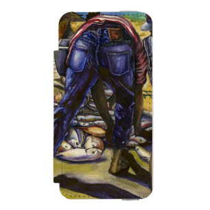 Morgen Fang, Hafen Insel, Bahamas Incipio Watson™ iPhone 5 Geldbörsen Hülle