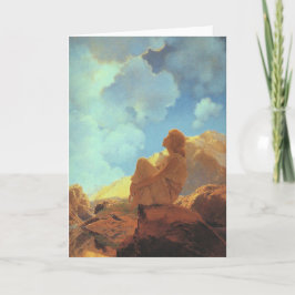 Morgen (Frühling), Maxfield Parrish Fine Art Karte