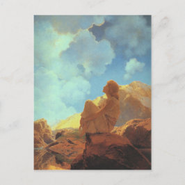 Morgen (Frühling), Maxfield Parrish Fine Art Postkarte