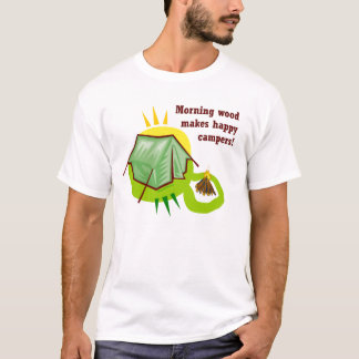 Morgen-Holz stellt glückliche Menschen her T-Shirt