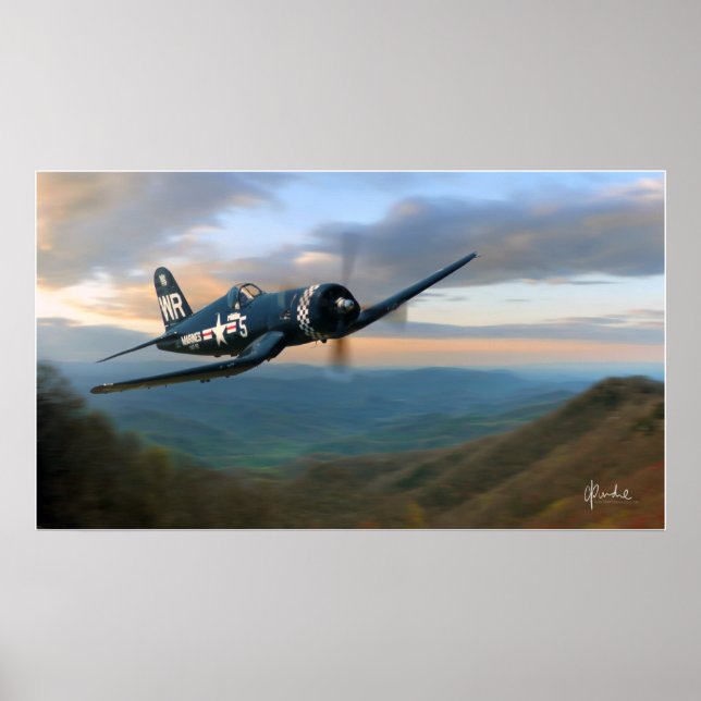 "Morgen im Tal" Poster (Vorne)