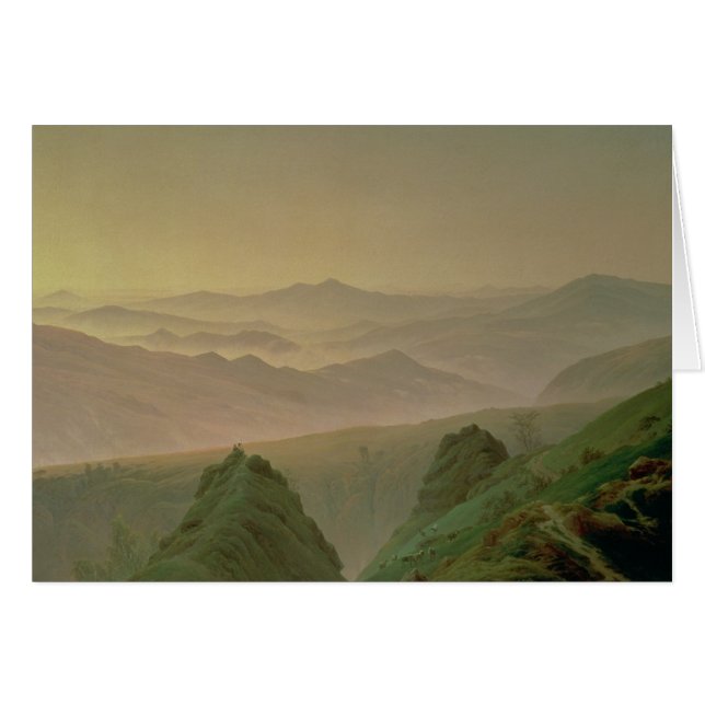 Morgen in den Bergen (Vorderseite (Horizontal))