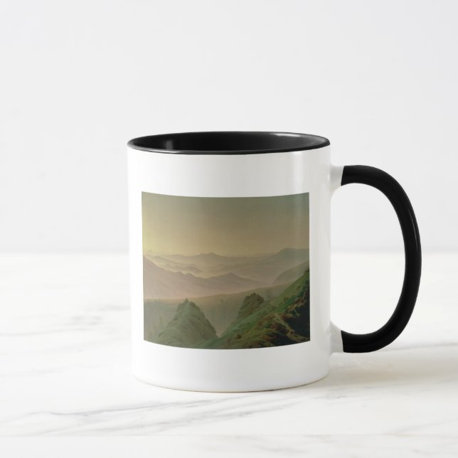 Morgen in den Bergen Tasse (Rechts)