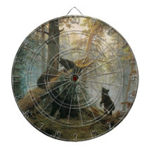 Morgen in einem Kiefernwald (Bären im Wald)