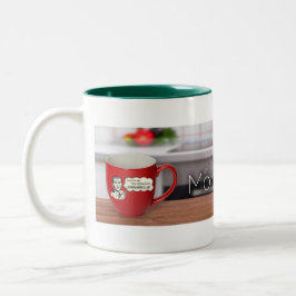 Morgen-Joe-Kaffeetasse Zweifarbige Tasse