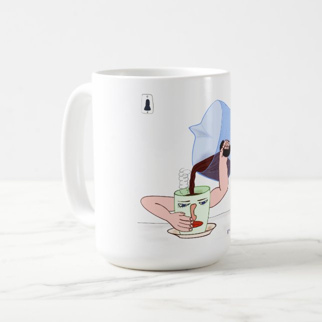 Morgen Kaffeetasse (Vorderseite Links)