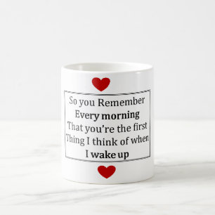 Morgen-Liebe-Tasse Kaffeetasse