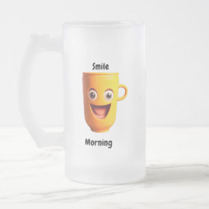 Morgen Mattglas Bierglas