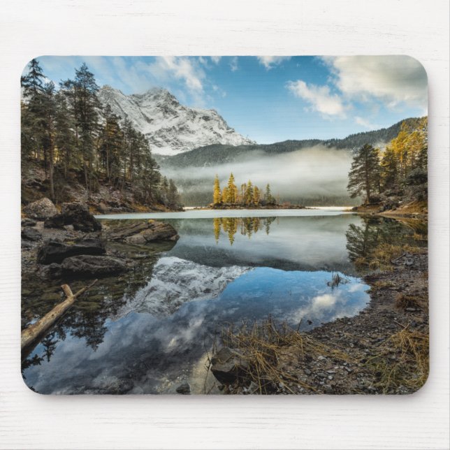 Morgen-Mood | See Eibsee Mousepad (Vorne)