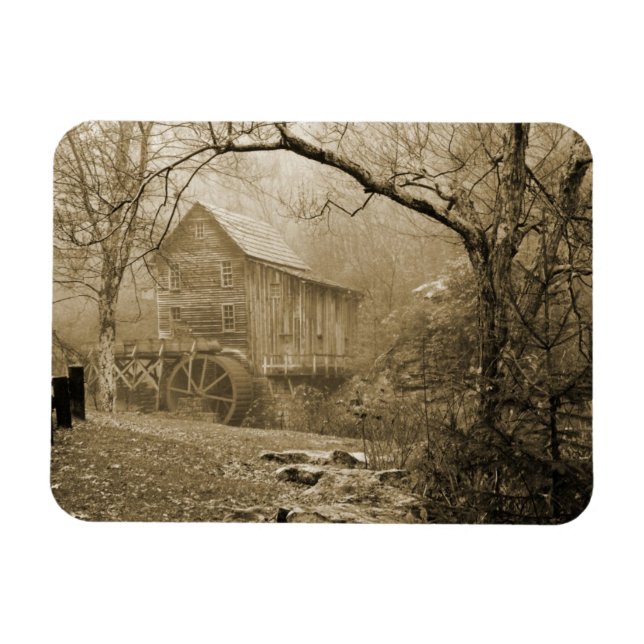 Morgen Nebel Magnet (Horizontal)