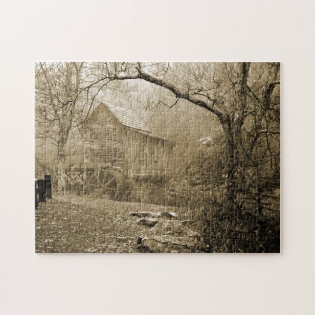 Morgen Nebel Puzzle (Horizontal)