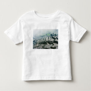 Morgen-Nebel über Reis-Feldern Kleinkind T-shirt