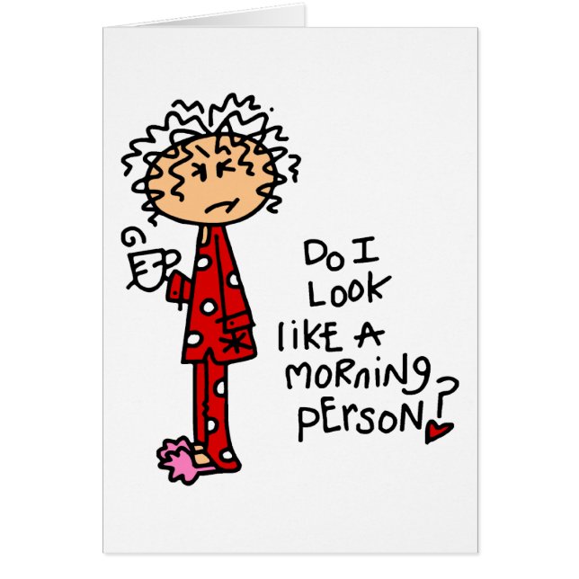 Morgen-Person? (Vorne)