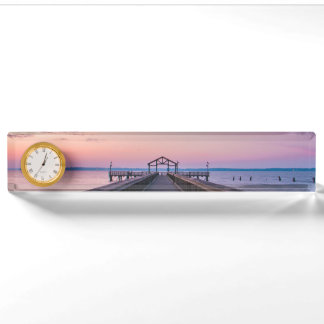 Morgen-Pier Namensplakette