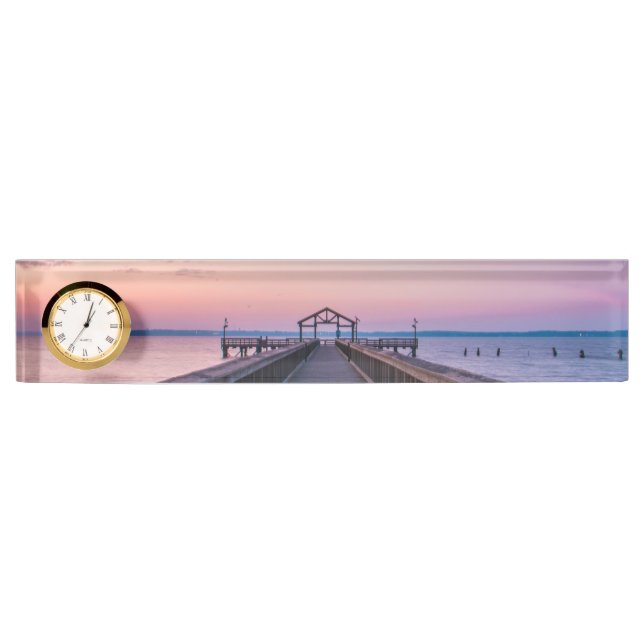 Morgen-Pier Namensplakette (Vorderseite)