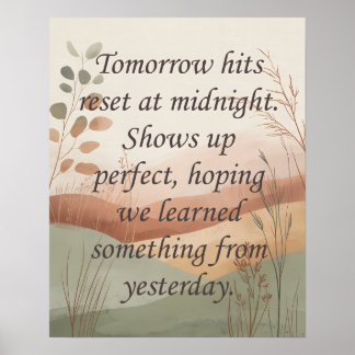 Morgen Poster