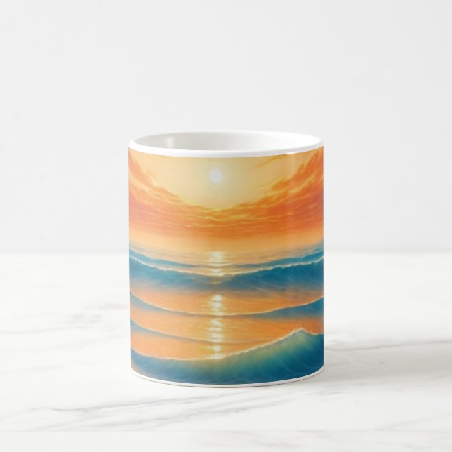 Morgen Serenität Kaffeetasse (Mittel)