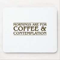 Morgen sind für Kaffee und Betrachtung