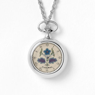Morgen sind unsere lateinische Liebe Zitat Necklac Armbanduhr