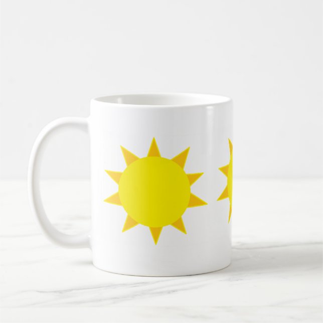 Morgen-Sonnenschein Tasse (Links)