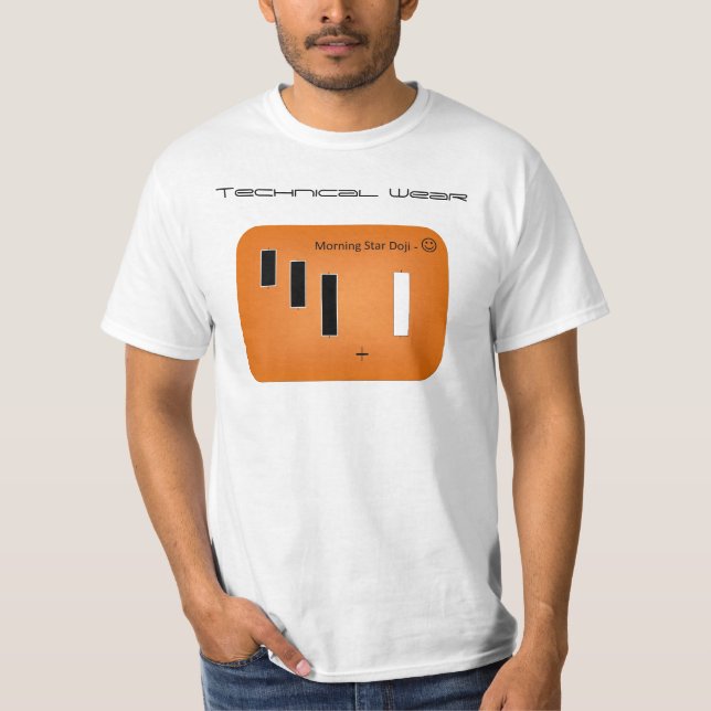 Morgen-Stern Doji T-Shirt (Vorderseite)