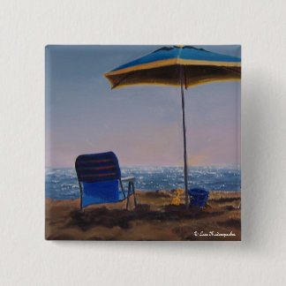 Morgen-Strand-Knopf Button