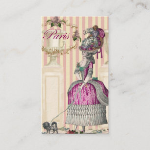 Morgen Stroll hinunter die Champions-Élysées Visitenkarte