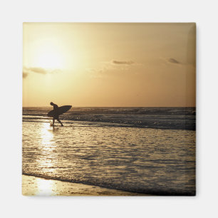 Morgen-Surfer Magnet