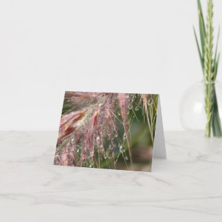 Morgen-Tau-Anmerkungs-Karte Karte