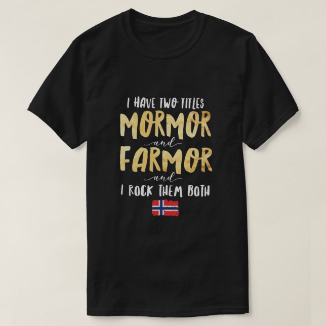 MORGEN UND LANDWIRTSCHAFT T-Shirt (Design vorne)