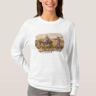 Morgen Vincent van Goghs , gehend aus zu arbeiten T-Shirt